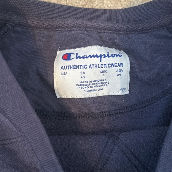 Champion crewneck sweater with embroidery - Picture 3 of 4